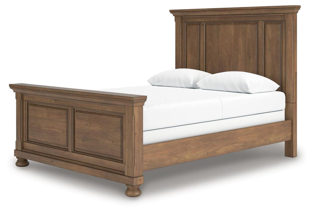 Feddinger Queen Panel Bed, Dresser and Mirror