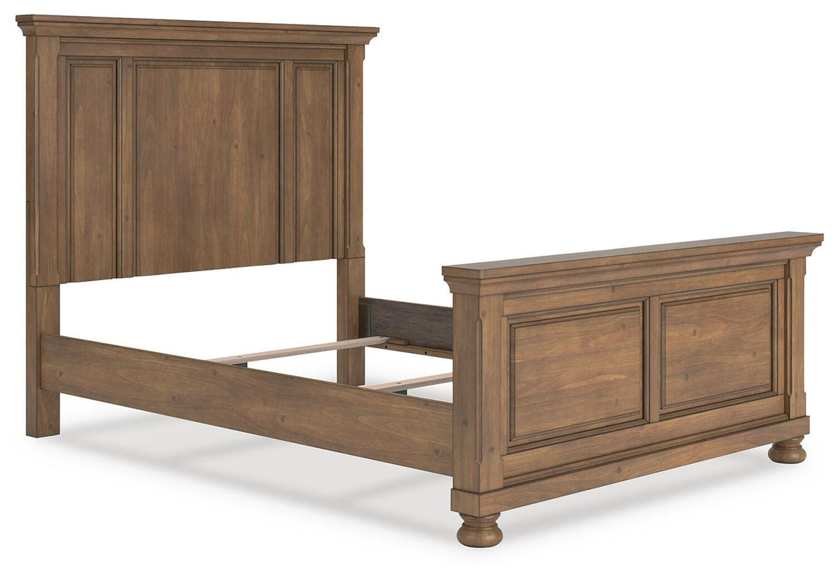 Feddinger Queen Panel Bed, Dresser and Mirror