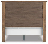 Feddinger Queen Panel Bed, Dresser, Mirror, Chest and 2 Nightstands