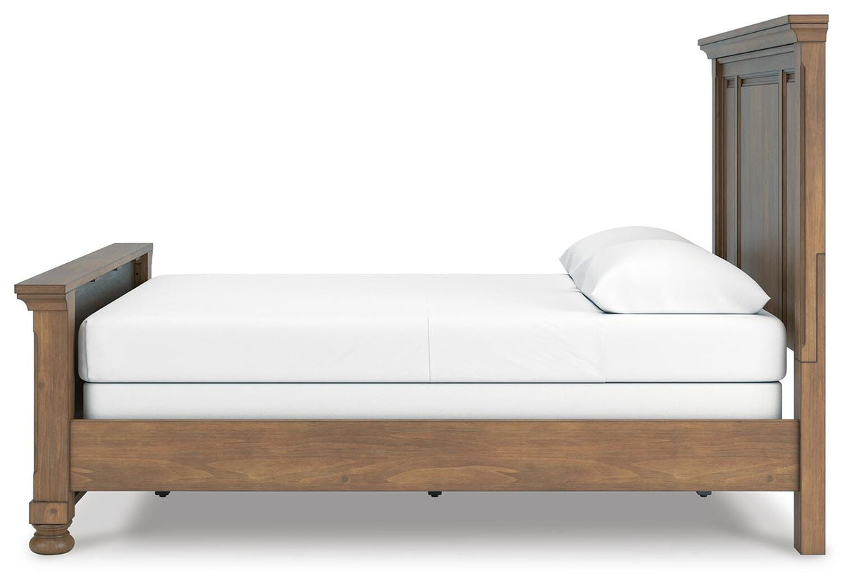 Feddinger Queen Panel Bed, Dresser and Mirror