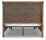 Feddinger Queen Sleigh Storage Bed, Dresser and Mirror