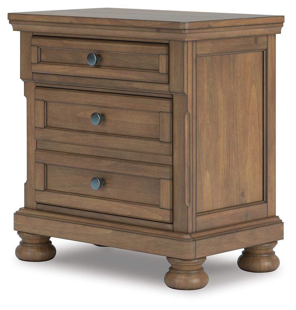 Feddinger Queen Panel Bed, Dresser, Mirror, Chest and 2 Nightstands