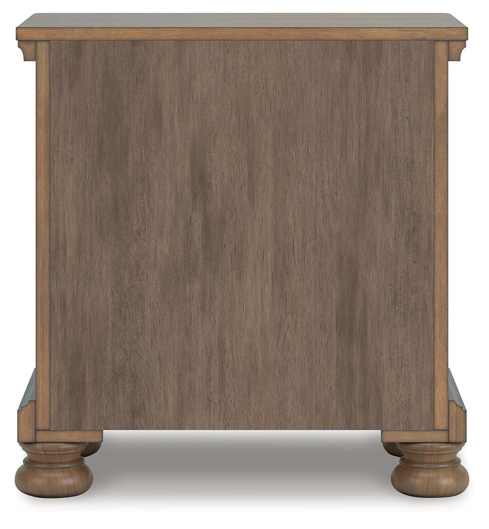 Feddinger King Panel Bed, Dresser, Mirror, Chest and 2 Nightstands