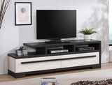 Remington Black/White 72" TV Stand - Crown Mark | Olivia Furniture