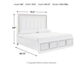 Chalanna California King Upholstered Storage Bed