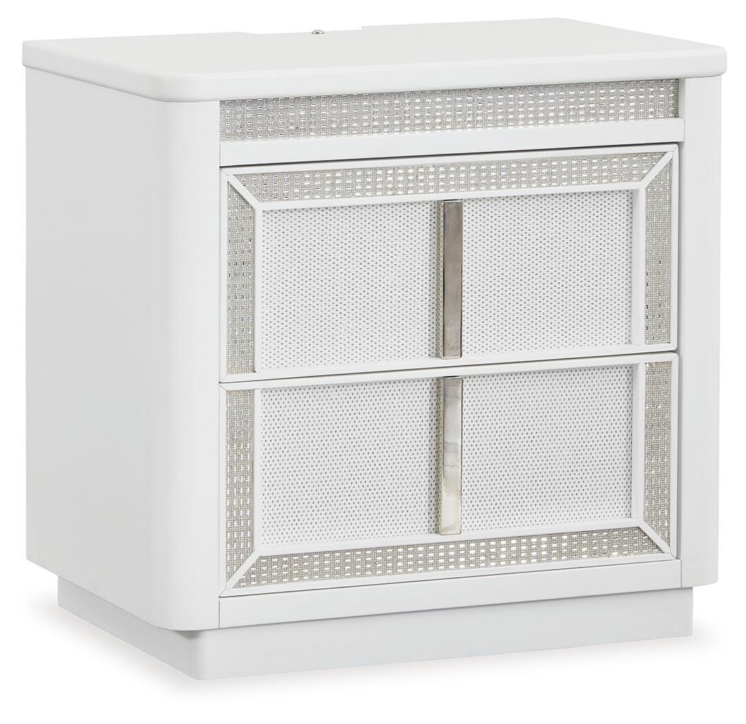 Chalanna Queen Storage Bed, Dresser and 2 Nightstands