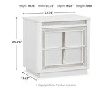 Chalanna Queen Panel Storage Bed and Nightstand
