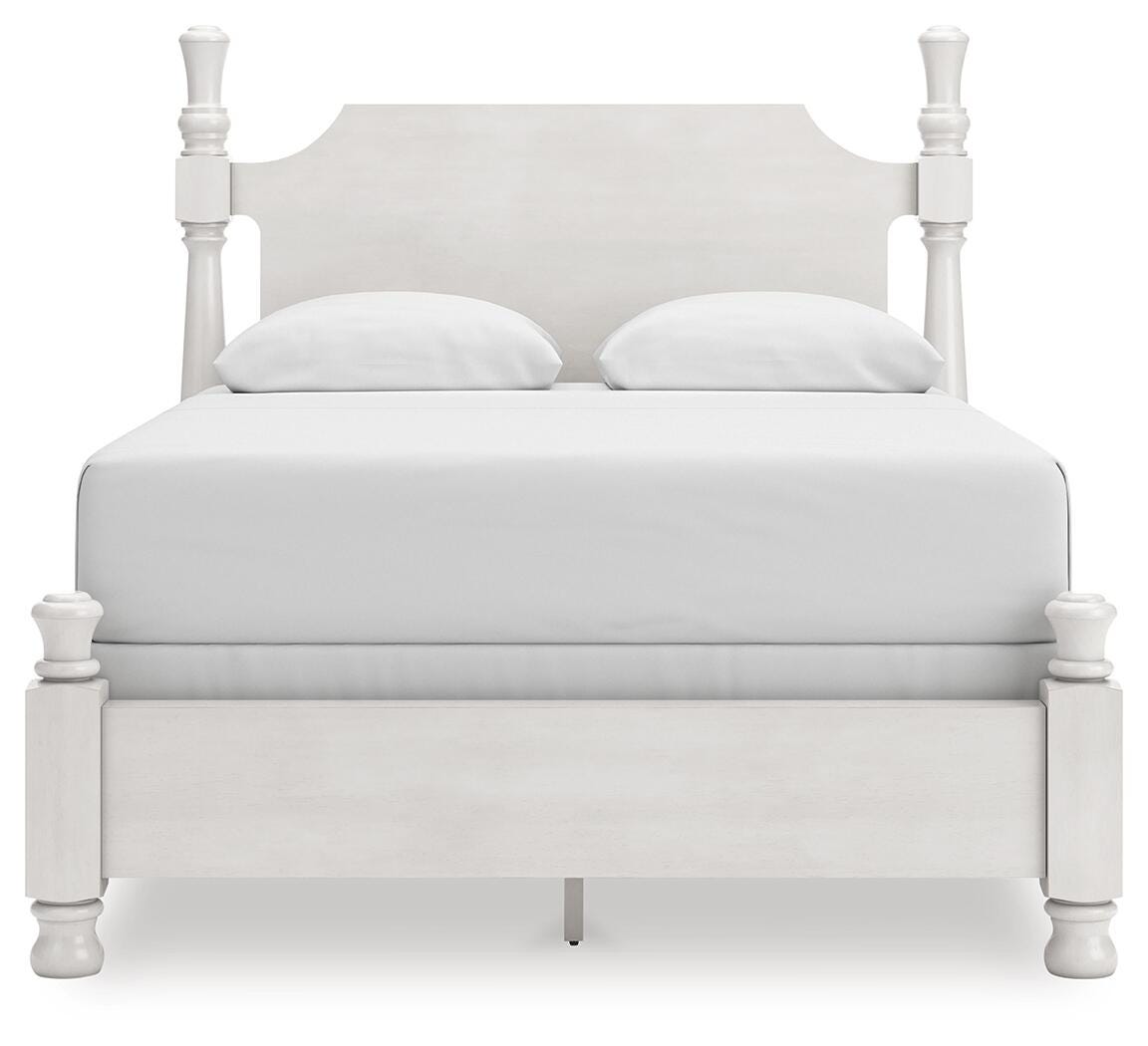 Rowlenstown Queen Poster Bed, Dresser and Mirror