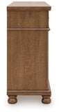 Rowlenstown King Poster Bed, Dresser and 2 Nightstands