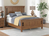 Rowlenstown Queen Poster Bed, Dresser and Mirror