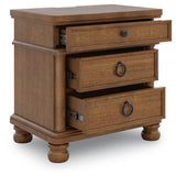 Rowlenstown King Poster Bed, Dresser and 2 Nightstands