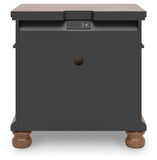 Rowlenstown King Poster Bed, Dresser and 2 Nightstands