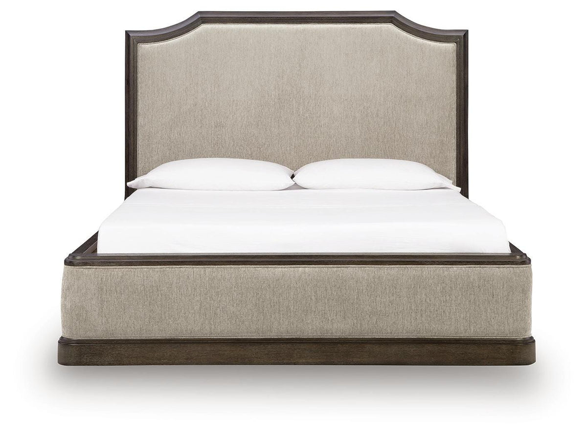 Wickenger California King Upholstered Panel Bed