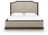 Wickenger California King Upholstered Panel Bed