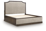 Wickenger California King Upholstered Panel Bed