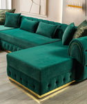 Jessie Green Velvet Center Part Only