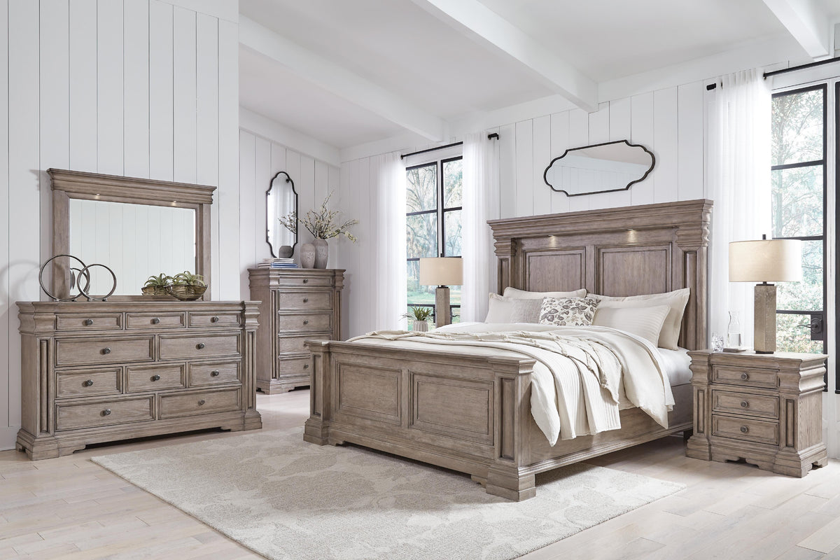 Blairhurst Queen Panel Bed, Dresser and Mirror
