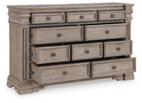 Blairhurst King Panel Bed, Dresser, Chest and 2 Nightstands