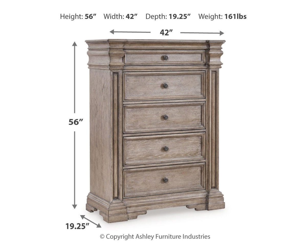 Blairhurst King Panel Bed, Dresser, Chest and 2 Nightstands