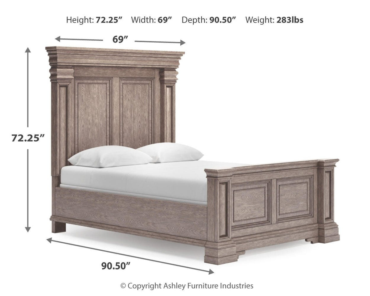 Blairhurst Queen Panel Bed, Dresser, Mirror, Chest and Nightstand