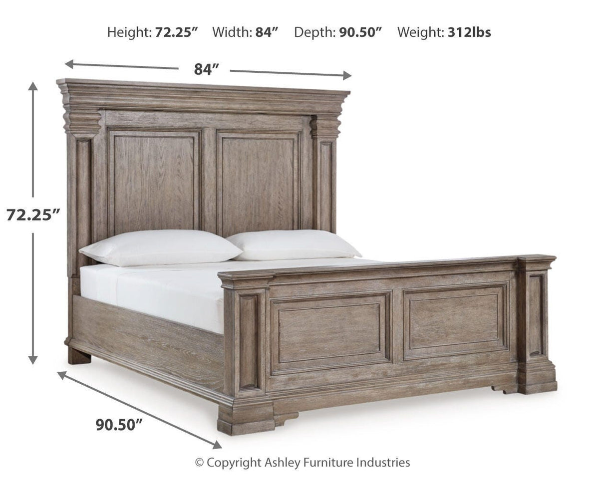 Blairhurst King Panel Bed, Dresser, Mirror and Nightstand