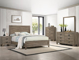Millie Brownish Gray Bedroom Mirror (Mirror Only) - Crown Mark | Olivia Furniture