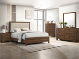 Millie Cherry Brown Bedroom Mirror (Mirror Only) - Crown Mark | Olivia Furniture