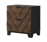 Zane Brown/Gray Upholstered Bedroom Set