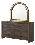 Noreen Brown LED Bedroom Set
