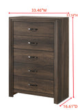 Noreen Brown LED Bedroom Set