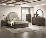 Noreen Brown Dresser Top with LED (Mirror Only) - Crown Mark | Olivia Furniture