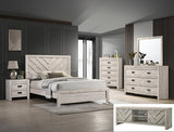 Valor Beige Bedroom Mirror (Mirror Only) - Crown Mark | Olivia Furniture