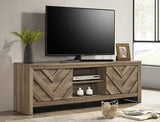 Valor Light Brown Tv Stand - Crown Mark | Olivia Furniture