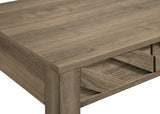 Valor Light Brown Writing Desk - Crown Mark | Olivia Furniture