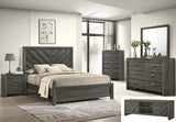 Valor Gray Bedroom Mirror (Mirror Only) - Crown Mark | Olivia Furniture