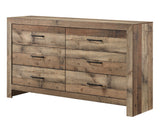 Elmer Brown Panel Bedroom Set