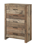 Elmer Brown Panel Bedroom Set