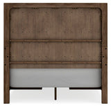 Cabalynn Queen Panel Bed with Storage, Dresser and Mirror