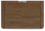 Cabalynn King Upholstered Bed and 2 Nightstands