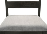 Bardstown Charcoal/Wheat Counter Height Chair, Set of 2 - Crown Mark | Olivia Furniture