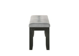 Bardstown Charcoal/Wheat Dining Bench - Crown Mark | Olivia Furniture