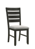 Bardstown Charcoal/Wheat Dining Chair, Set of 2 - Crown Mark | Olivia Furniture
