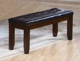 Bardstown Cherry Brown Dining Bench - Crown Mark | Olivia Furniture