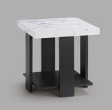 Boris Faux Marble 3-Piece Coffee Table Set - Crown Mark | Olivia Furniture