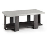 Boris Light Gray 3-Piece Coffee Table Set - Crown Mark | Olivia Furniture