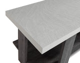 Boris Light Gray 3-Piece Coffee Table Set - Crown Mark | Olivia Furniture