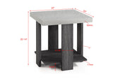 Boris Light Gray 3-Piece Coffee Table Set - Crown Mark | Olivia Furniture