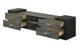 Brant Gray Tv Stand - Crown Mark | Olivia Furniture