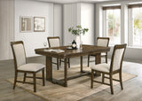 Broadmoor Brown Side Chair, Set of 2 - Crown Mark | Olivia Furniture
