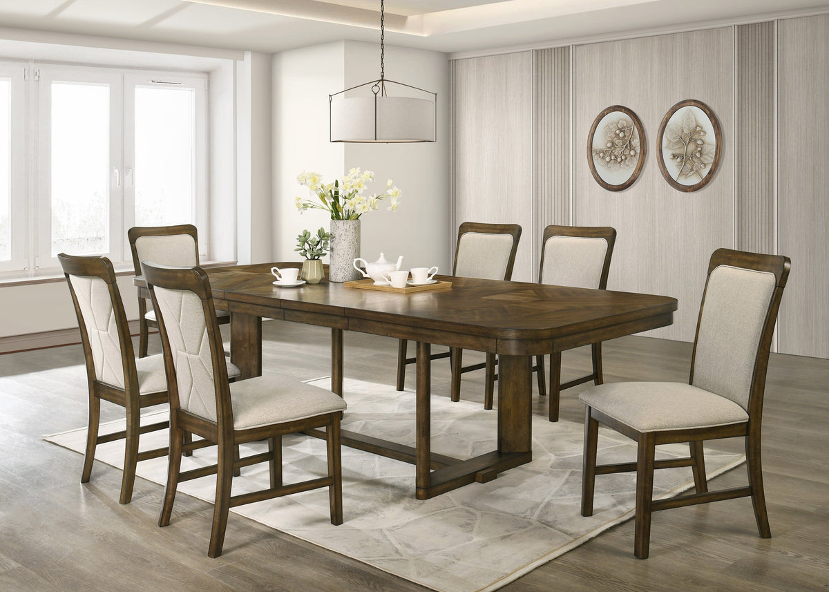 Broadmoor Brown Extendable Dining Table